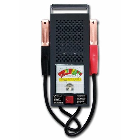 SCHUMACHER ELECTRIC Battery Load Teter, 6 and 12V Batteries up to 1000 CCA. Easy to read meter. BT-100